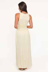 Shirley Maxi Dress - Butter Yellow