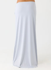 Romana Maxi Skirt - Misty Blue