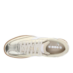 Trainer Metallic Lace Up Sneakers