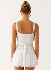 Addictive Top - White