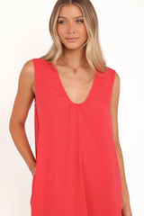 Laurita Maxi Dress - Red