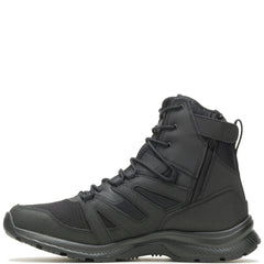Bates Rallyforce Tall Zip E04170 Mens Black Leather Lace Up Tactical Boots
