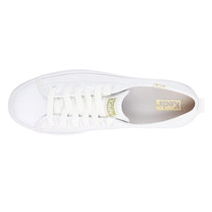 Triple Up Leather Lace Up Sneakers