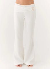 Shaniqua Pant - White