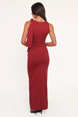 Jimina Maxi Dress - Berry