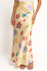 Kinsey Maxi Skirt - Yellow