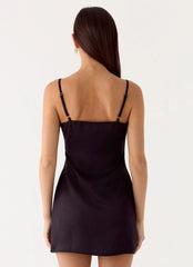 Clementine Mini Dress - Black