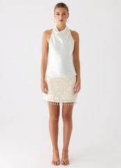 Malani Top - White