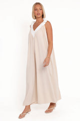 Dami Maxi Dress - Oatmeal