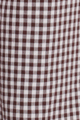 Abbott Pants - Brown Gingham