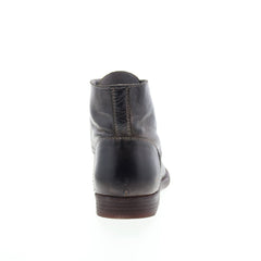 Bed Stu leonardo F479009 Mens Brown Leather Lace Up Casual Dress Boots