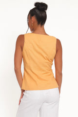 Kalyssa Asymmetrical Vest - Mango