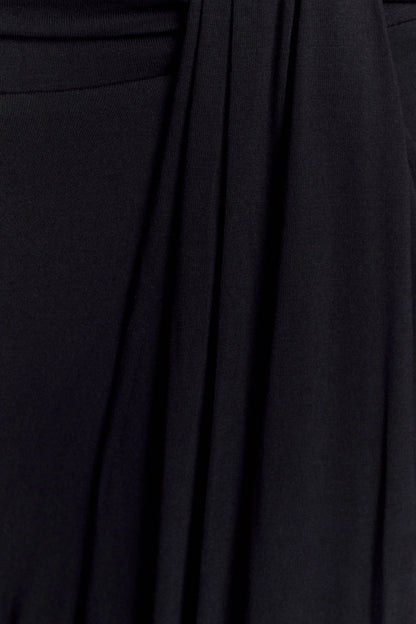 Ramona Modal Straight Leg Pant - Black