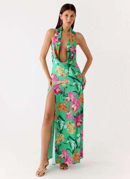 Zoriana Maxi Dress - Jungle Bloom