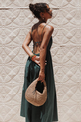 Savannah Maxi Dress - Forest Green