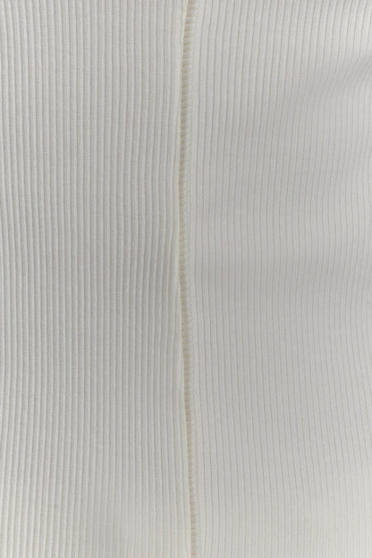 Coraline Panelled Sleeveless Top - White