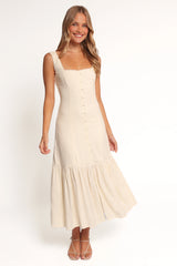 Brisa Maxi Dress - Cream
