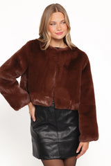 Minnie Jacket - Chocolate