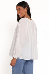 Irisa Shirt - White