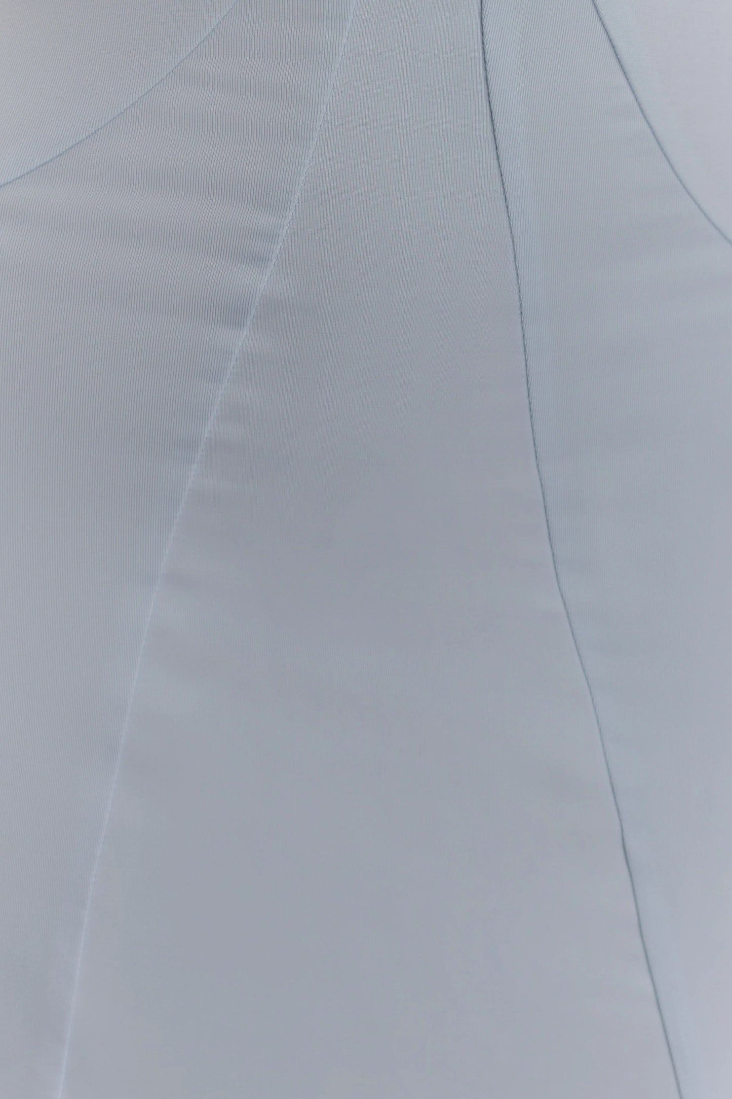Juliet Slinky Maxi Dress With Scarf - Pale Blue