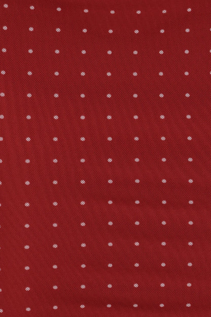 Zeva Off Shoulder Maxi Dress - Burgundy Spot