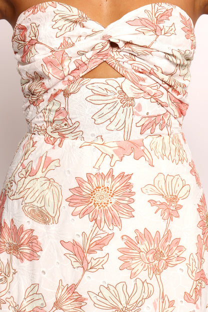 Calantha Maxi Dress - Pink Floral