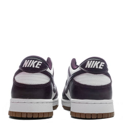 Dunk Low BG (GS) - White/Burgundy Crush/Gum Light Brown
