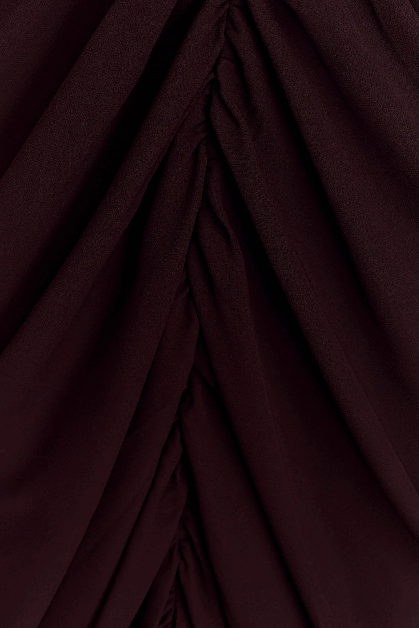 Alex Chiffon Maxi Dress - Cacao Brown