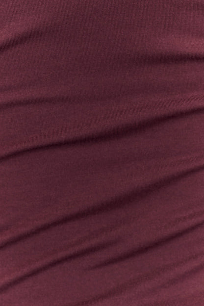 Ramona Modal Tank Top With Hardware - Mahogany