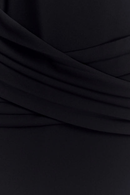 Analia Chiffon Maxi Dress - Black