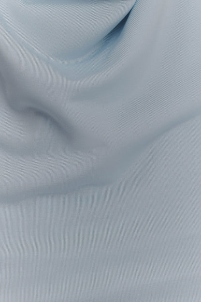 Calandra Slinky Halter Top With Hardware - Pale Blue