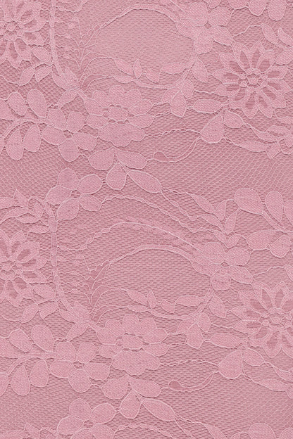Mirelle Off Shoulder Lace Maxi Dress - Pink