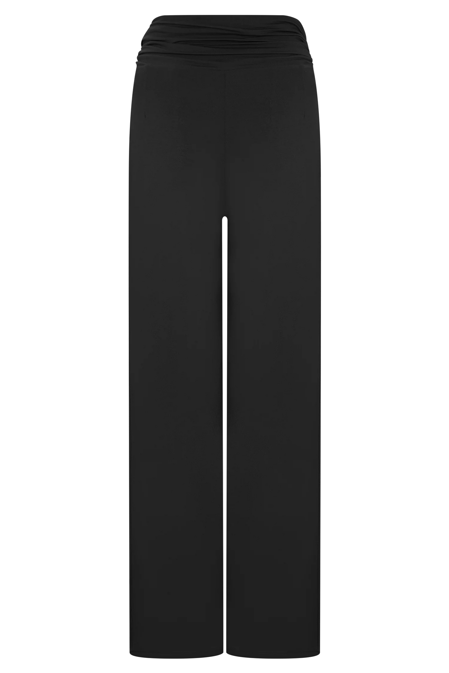 Ramona Modal Straight Leg Pant - Black