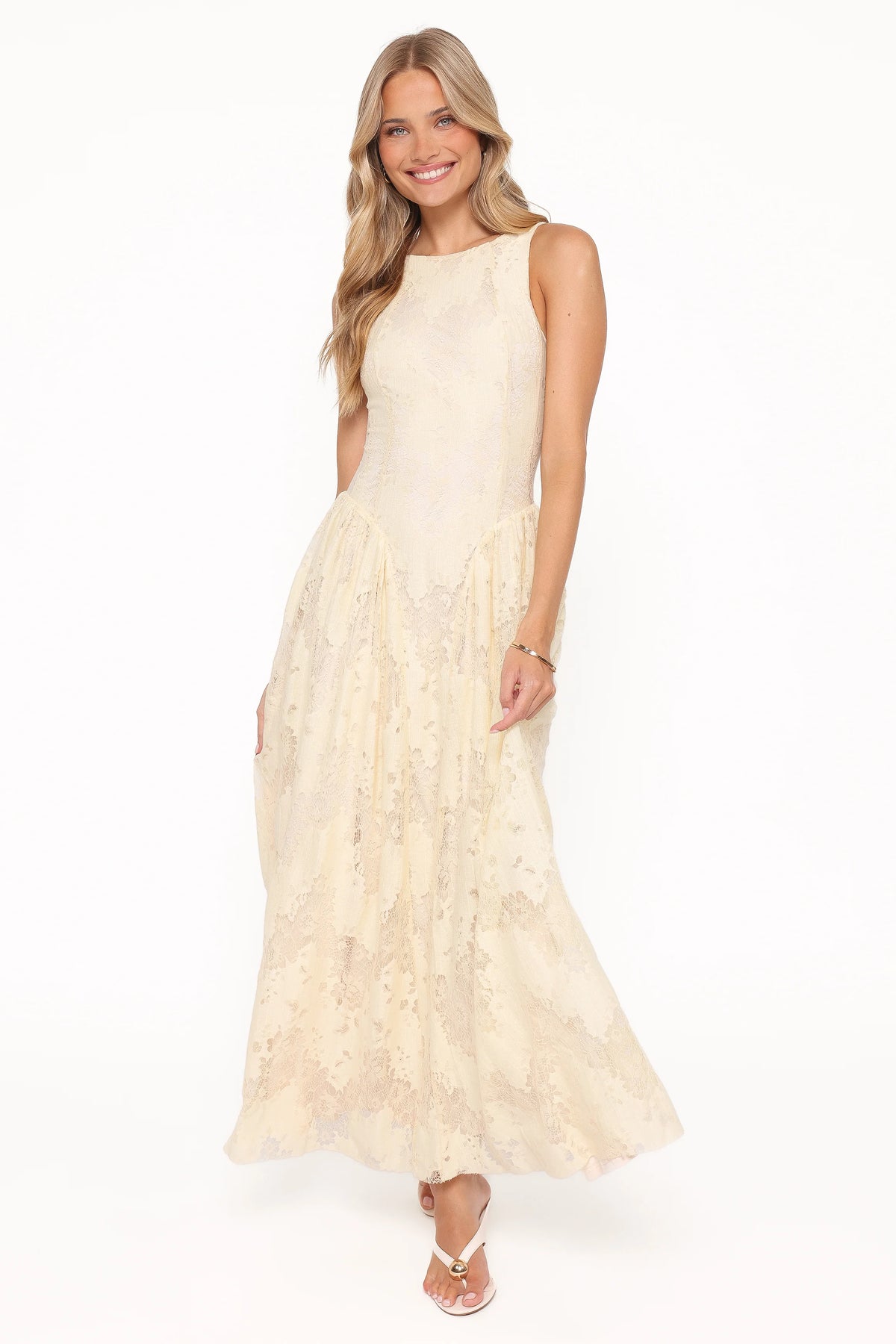 Denny Maxi Dress - Butter Yellow