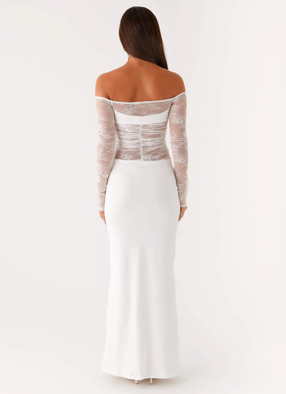 Avi Maxi Dress - White