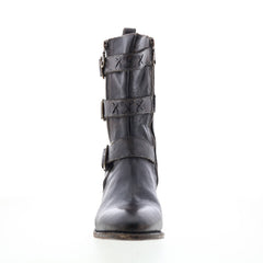 Bed Stu Blanchett F328003 Womens Brown Leather Zipper Casual Dress Boots